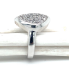 zilveren ring met zirkonia vlak bovenop maat 54 - 53045 zilveren ring met zirkonia vlak bovenop maat 54 - 53045