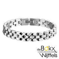 Stalen armband van 19cm - 53108 Stalen armband van 19cm - 53108