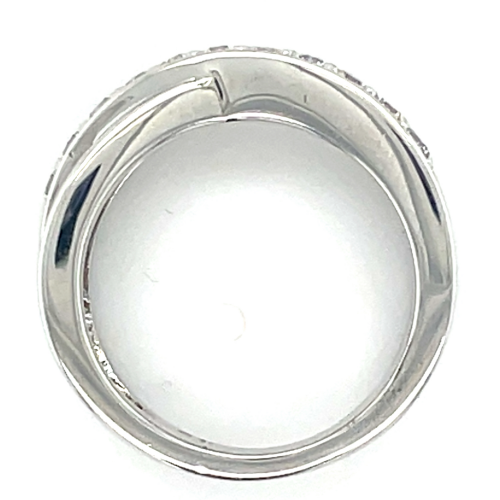 Ring zilver met zirkonia steentjes maat 49 - 53156 Ring zilver met zirkonia steentjes maat 49 - 53156