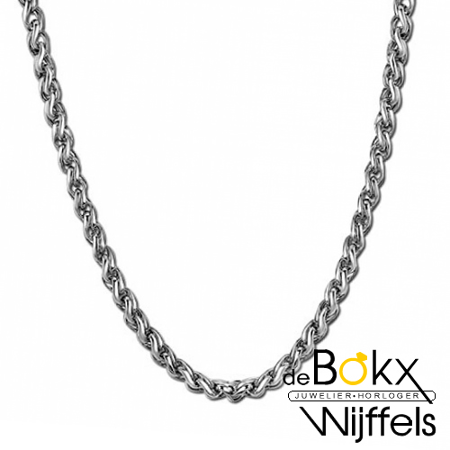 stalen ketting van Lous 60cm 4mm - 53251 stalen ketting van Lous 60cm 4mm - 53251