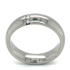 Stalen ring met 3 diamanten in maat 55 - 53298 Stalen ring met 3 diamanten in maat 55 - 53298