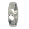 Stalen ring met 4 diamanten in maat 55 - 53300 Stalen ring met 4 diamanten in maat 55 - 53300