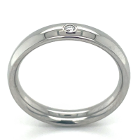 Diamanten ring maat 55 in edelstaal - 53303