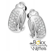 Oorclip Zilver met zirkonia - 53418 Oorclip Zilver met zirkonia - 53418