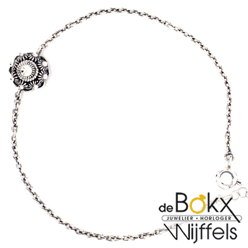 Zeeuwse knoop bedelarmband 17 - 21.5 cm - 53439 Zeeuwse knoop bedelarmband 17 - 21.5 cm - 53439