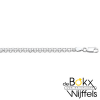 Zilveren armband Bismarck / visgraat 19cm - 53469 Zilveren armband Bismarck / visgraat 19cm - 53469