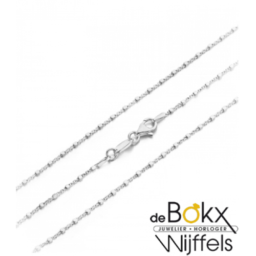 My imenso Cubetto ketting zilver 42cm - 53819 My imenso Cubetto ketting zilver 42cm - 53819