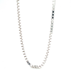 ketting zilver venetiaans 45cm lang en 1.4mm breed - 53889