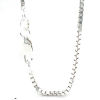 ketting zilver venetiaans 45cm lang en 1.4mm breed - 53889