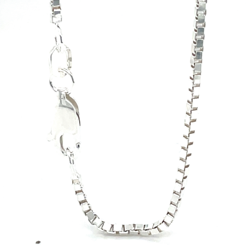 ketting zilver venetiaans 45cm lang en 1.4mm breed - 53889