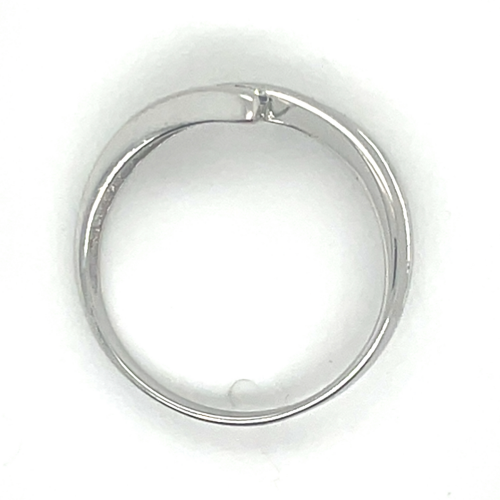 prachtige ring in zilver gerhodineerd in maat 56 - 53649