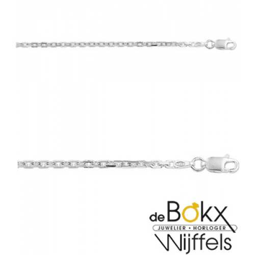 Anker ketting zilver 50cm 2.1mm - 53900 Anker ketting zilver 50cm 2.1mm - 53900