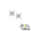 Zilver gerhodineerd oorknopjes met zirkonia - 53997 Zilver gerhodineerd oorknopjes met zirkonia - 53997
