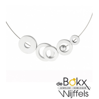 Collier Clic van vijf ringen - 54047 Collier Clic van vijf ringen - 54047