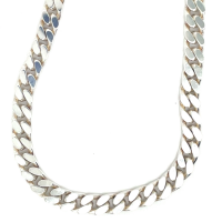 Zilveren heren ketting met VKS geslepen gourmet schakel 50cm - 54469 Zilveren heren ketting met VKS geslepen gourmet schakel 50cm - 54469