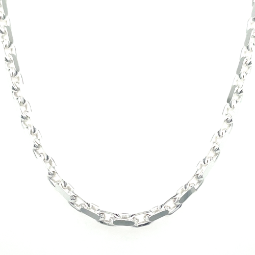 anker collier zilver geslepen 50cm 2.8mm - 54480 anker collier zilver geslepen 50cm 2.8mm - 54480