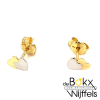 Gouden hartjes oorknoppen - 54533 Gouden hartjes oorknoppen - 54533