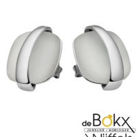 Oorknoppen staal & Bergkristal - 54553 Oorknoppen staal & Bergkristal - 54553