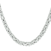 zilveren konigs schakel heren ketting 50cm 5mm - 54577 zilveren konigs schakel heren ketting 50cm 5mm - 54577