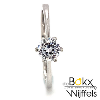 Witgoud damesringen maat 53 - 54587 Witgoud damesringen maat 53 - 54587