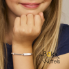 Kinder graveerarmband gourmet met hartje 11- 13cm - 54764 Kinder graveerarmband gourmet met hartje 11- 13cm - 54764