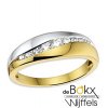 Gouden ring met zirkonia maat 58 - 54867 Gouden ring met zirkonia maat 58 - 54867