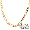 Collier figaro goud 60cm lang en 2.7mm breed - 54902 Collier figaro goud 60cm lang en 2.7mm breed - 54902