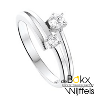 zilveren fantasie ring met zirkonia maat 58 - 54916 zilveren fantasie ring met zirkonia maat 58 - 54916