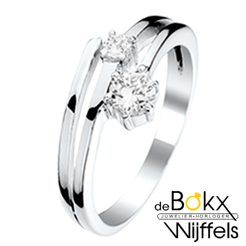 zilveren fantasie ring met zirkonia maat 58 - 54916 zilveren fantasie ring met zirkonia maat 58 - 54916