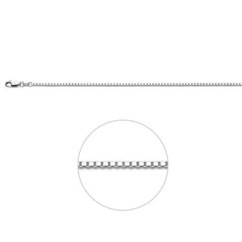 ketting venetiaans in zilver 60cm 1.7mm - 54932