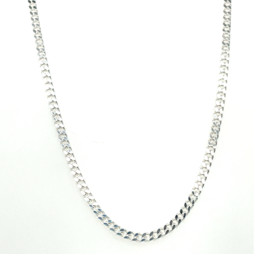 gourmet ketting 60cm zilver 2.4mm - 54933