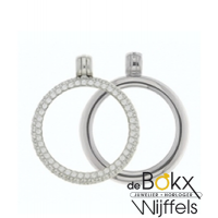 My iMenso Medaillon luxe met extra rand zirkonia's 33-0077 - 55063 My iMenso Medaillon luxe met extra rand zirkonia's 33-0077 - 55063