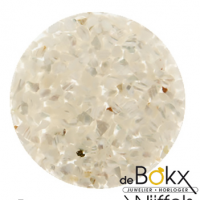 Crushed shell wit insignia van My iMenso - 55089 Crushed shell wit insignia van My iMenso - 55089