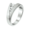 zilveren ring met 3 zirkonia steentjes maat 50 - 55123 zilveren ring met 3 zirkonia steentjes maat 50 - 55123
