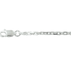 Collier anker geslepen in zilver 60cm 2.2mm - 55220