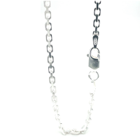 Collier anker geslepen in zilver 60cm 2.2mm - 55220