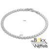 Zilver gerhodineerd tennisarmband 17cm 3mm - 55227 Zilver gerhodineerd tennisarmband 17cm 3mm - 55227