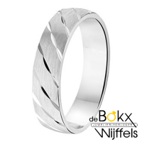 Amorio Trouwring zilver A307 - 55458 Amorio Trouwring zilver A307 - 55458