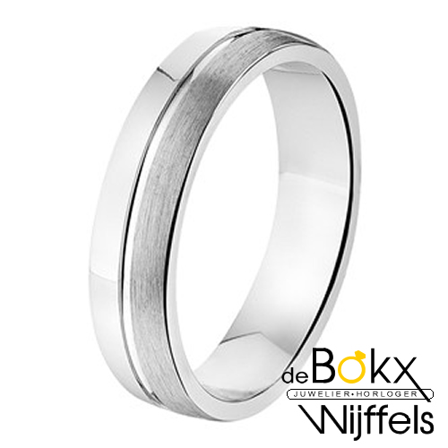 Amorio Trouwring zilver A302 - 55460 Amorio Trouwring zilver A302 - 55460