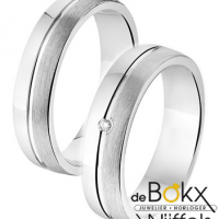 Amorio Trouwring zilver A302 - 55460 Amorio Trouwring zilver A302 - 55460