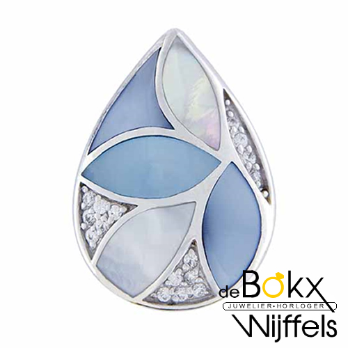 my imenso blue leafs shell mosaic insignia 25mm - 56841 my imenso blue leafs shell mosaic insignia 25mm - 56841