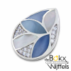 my imenso blue leafs shell mosaic insignia 25mm - 56841 my imenso blue leafs shell mosaic insignia 25mm - 56841