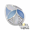 my imenso blue leafs shell mosaic insignia 25mm - 56841 my imenso blue leafs shell mosaic insignia 25mm - 56841