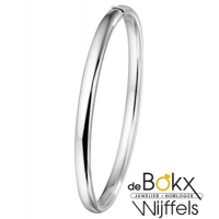 witgouden bangel armband dames 5mm - 56852 witgouden bangel armband dames 5mm - 56852