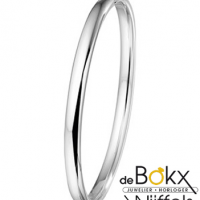 witgouden bangel armband dames 5mm - 56852 witgouden bangel armband dames 5mm - 56852