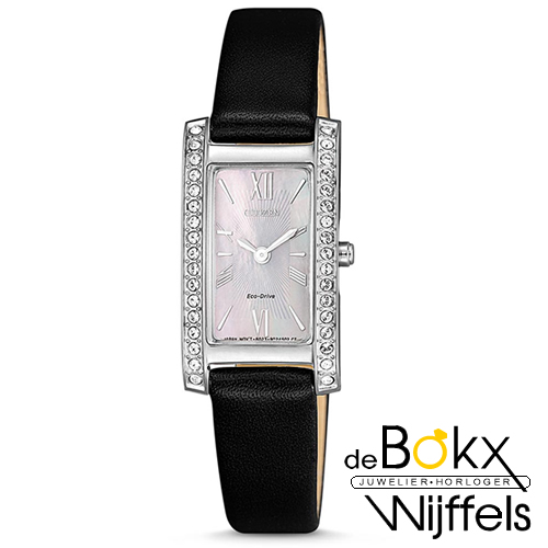 Citizen dames horloge eco-drive EX1471-16D - 56864 Citizen dames horloge eco-drive EX1471-16D - 56864