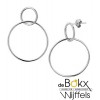 Zilver oorbellen groot en lang - 56866 Zilver oorbellen groot en lang - 56866