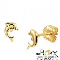 gouden kinderoorbellen dolfijn - 56889 gouden kinderoorbellen dolfijn - 56889