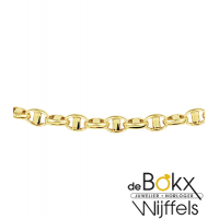 gouden ketting dames 50cm hol - 56906 gouden ketting dames 50cm hol - 56906