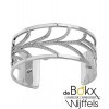 les Gorgettes armband courbe met zirkonia 25mm met leer bandje in de kleuren petrol blue/rasberry. - 57010 les Gorgettes armband courbe met zirkonia 25mm met leer bandje in de kleuren petrol blue/rasberry. - 57010